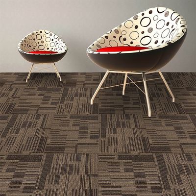 500x500 tappeto per hotel con supporto in PVC verde e costruzione di pile a ciclo