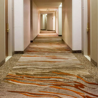Corridoio della hall dell'albergo commerciale tappeto con larghezza di 3,66m 12ft o 4m 13,12ft