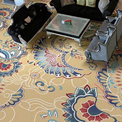 Tappeto commerciale Axminster Hotel TAPI Moquette stampata in nylon per camere a pila media