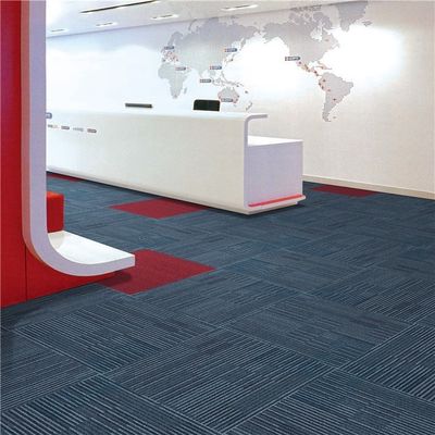 Decorazione del pavimento degli edifici commerciali tappeto 520g/mq Polipropilene Piastrelle quadrate