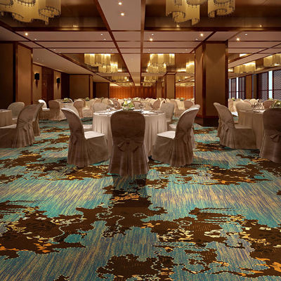 Hotel di lusso Sala da banchetto Sala da ballo insonorizzato Teppice Axminster con densità 7x7-7x12