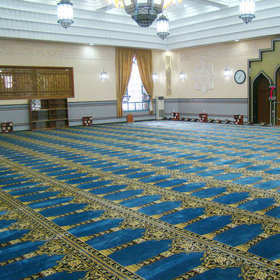 Tappeto di moschea su misura per il soggiorno Tappeto di preghiera di moschea con retroassortimento antiscivolo