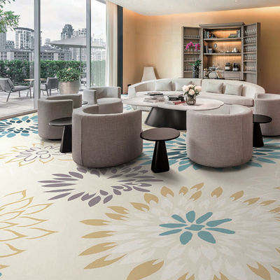 Custom 5 Star Hotel Sala da banchetto tappeto e tappeto per piazza commerciale piano rettangolare