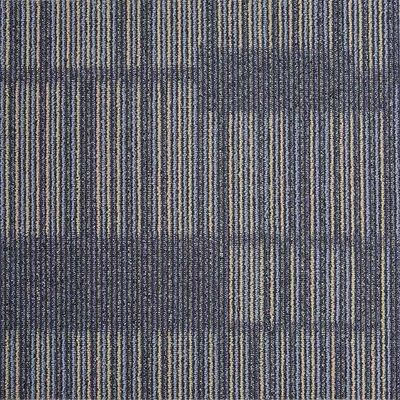 Altezza del mucchio 4mm 650g/mq 50x50cm Piastrelle quadrate tappeto da ufficio in design moderno 100% nylon