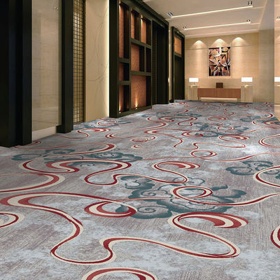 Custom 5 Star Hotel Sala da banchetto tappeto e tappeto per piazza commerciale piano rettangolare