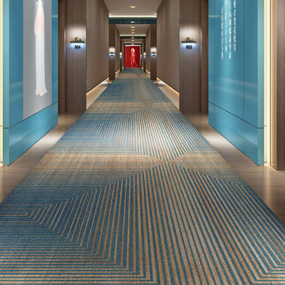Tappeto di lana commerciale per hotel 5 stelle Moderno design Hotel di lusso Tappeto a rotoli