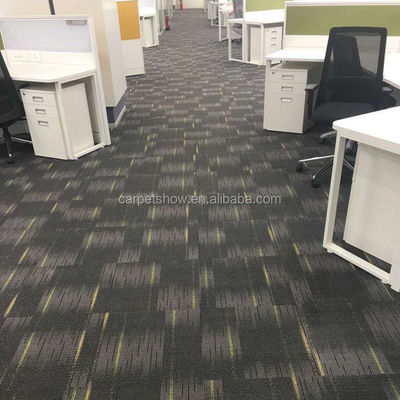 100*100 cm piastrelle modulari in nylon per ufficio con altezza di 4,5 mm per spazi commerciali