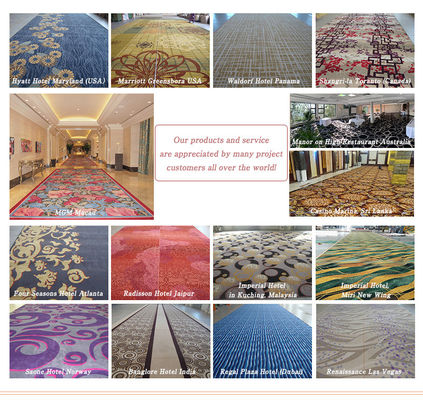 Tappeto da parete a parete Axminster con 80% di lana 20% di nylon