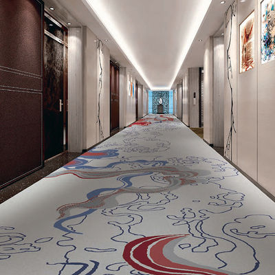 Tappeti per camere d'albergo in stile moderno Tappeti da stampa in nylon per ristoranti in hotel
