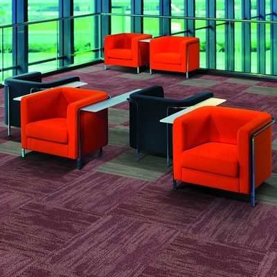 Piastrelle per pavimenti per uffici Superseptember Design Loop Pile Pattern con altezza di 2.8/4.5 mm