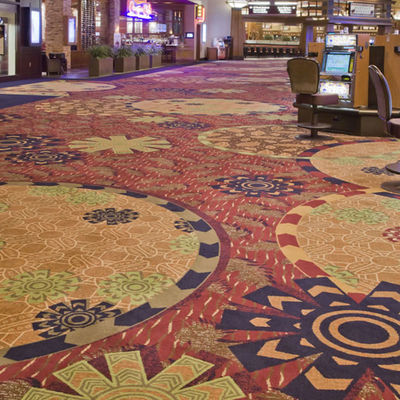 Tappeto da parete a parete per la stanza di hotel e casinò in stile moderno
