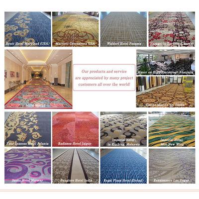 Moquette per hotel moderne Moquette per banchetti da parete a corridoio