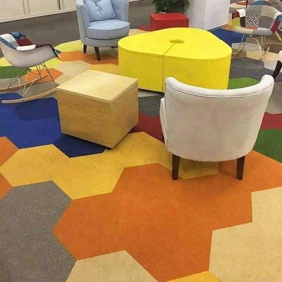Hexagon Commercial 100% SD Tela di Nylon per il tappeto