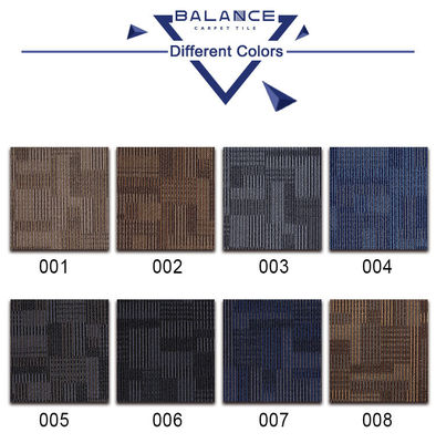 1 / 12 '&quot; Tufting Gauge Piastrelle di tappeto blu con supporto in PVC e spessore totale di 6,0 mm