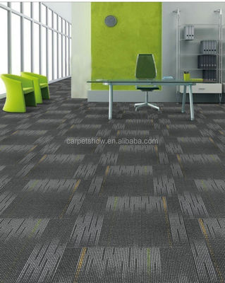 5.0 mm Spessore totale Piastrelle per pavimenti in legno in tessuto di nylon per aree quadrate