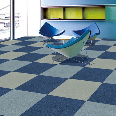Quadrati Carpette di Nylon per ufficio ignifughe per pavimenti Carpette per ufficio commerciali