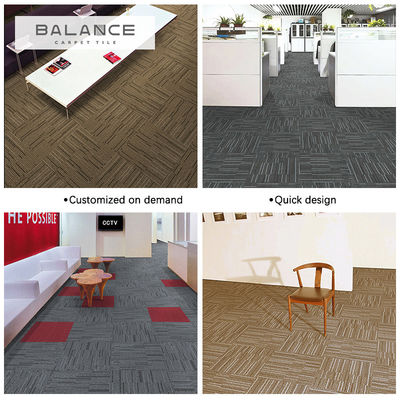 Piastrelle di tappeto di design commerciale moderno con caratteristiche lavabili e altezza media della pila