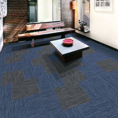 Piastrelle per moquette da ufficio in nylon/PP a pelo medio, linea semplice, per la casa, personalizzate