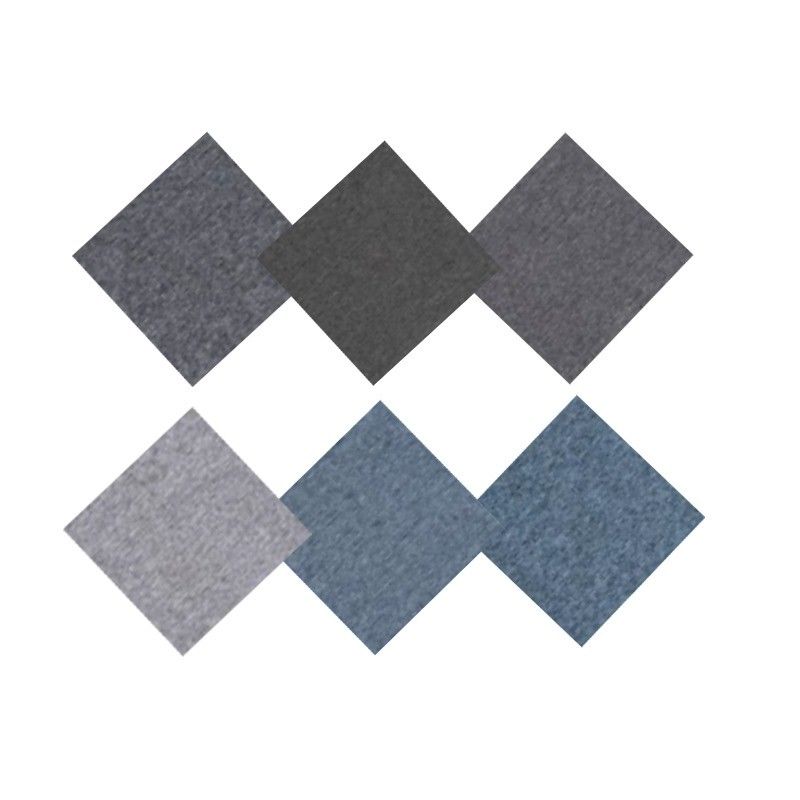 Abstract Pattern Pp Fibre Flooring Pvc Commercial Carpet Tiles 50X50 per la sala riunioni