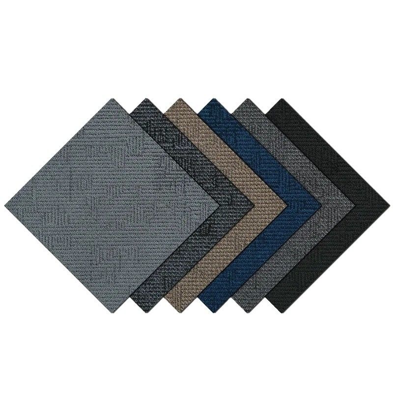 Piastrelle per moquette per ufficio modulari per costruzioni in pile a cappio Mulit Level con supporto in PVC 60 x 60