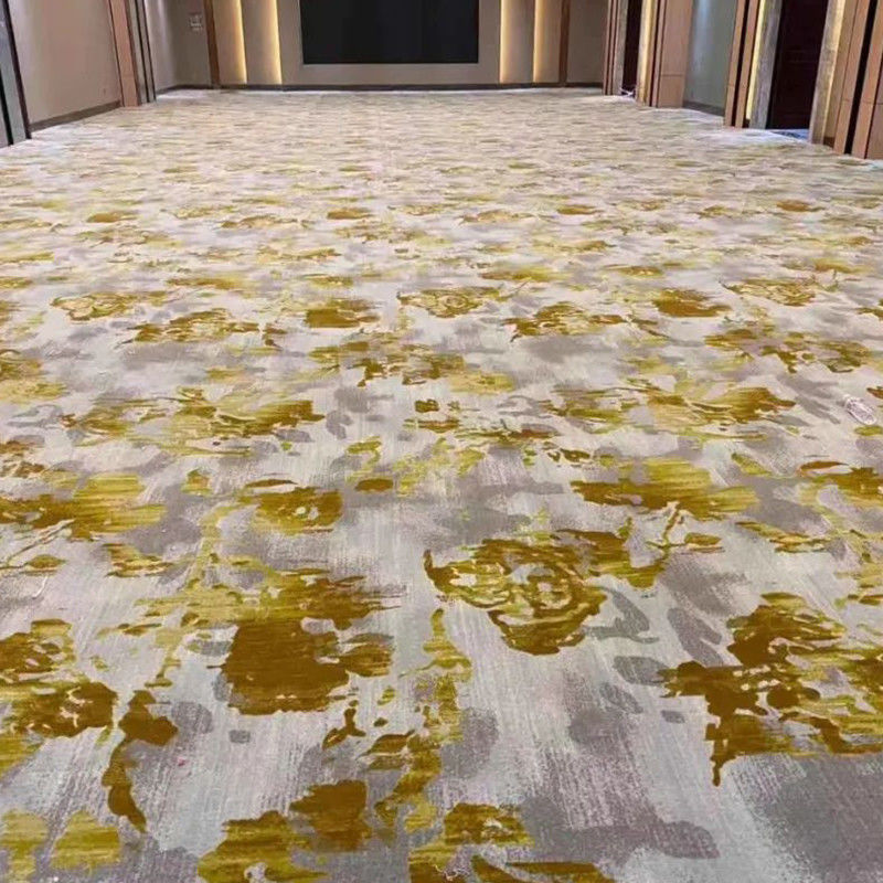 Abstract Pattern Axminster Casinò tappeto d'oro viola fatto di 80% lana e 20% nylon
