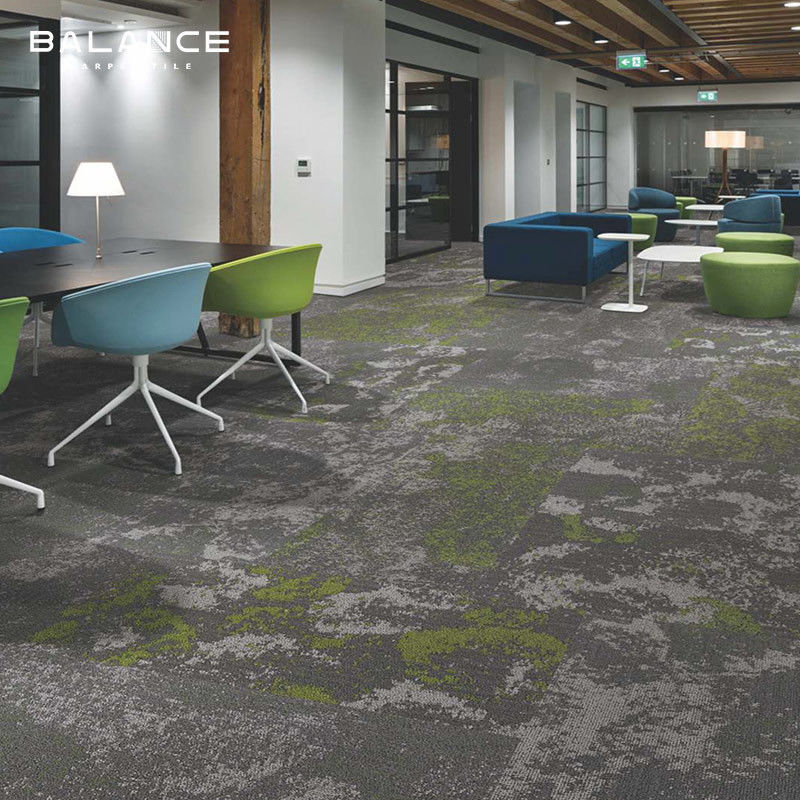 Piastrelle per moquette commerciali quadrate lavabili insonorizzate Colorpoint a pelo medio