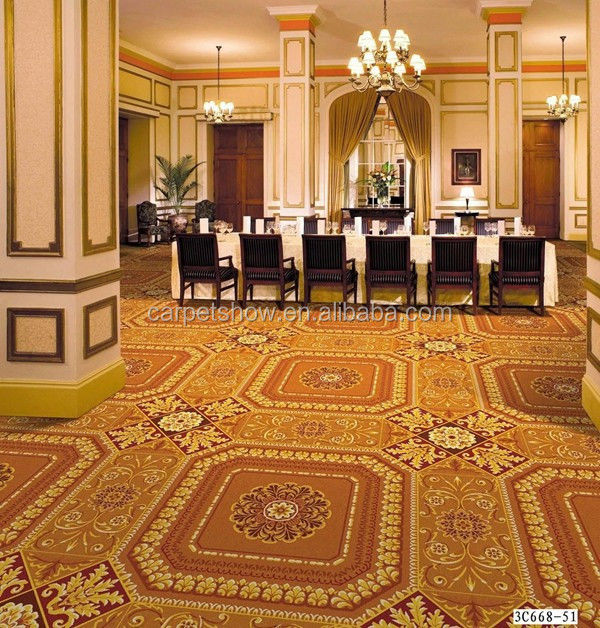 Hotel Decorazione da parete a parete Moderno design tappeto di alta qualità con stile Jacquard