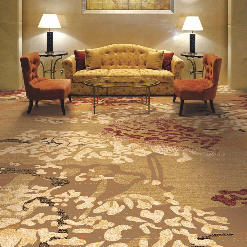 3D Flower Design Lana Nylon Axminster Hotel Tappeto Resti per Camere da letto