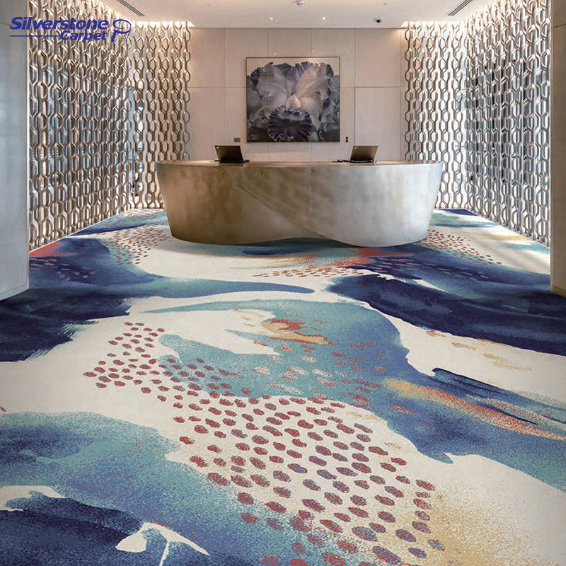 Medium Pile Modern Style Large 5 Star Design Sala da banchetto Hotel Tapis per hotel