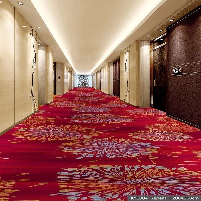 Tappeto a strisce interno/esterno resistente alle macchie per corridoi e spazi abitativi degli hotel
