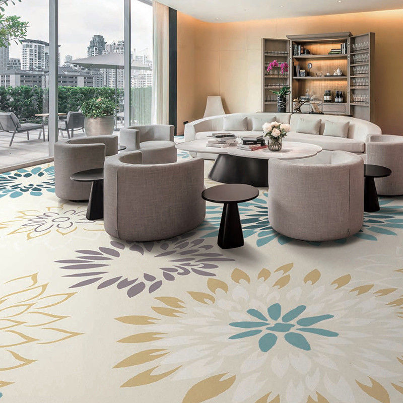 Custom 5 Star Hotel Sala da banchetto tappeto e tappeto per piazza commerciale piano rettangolare