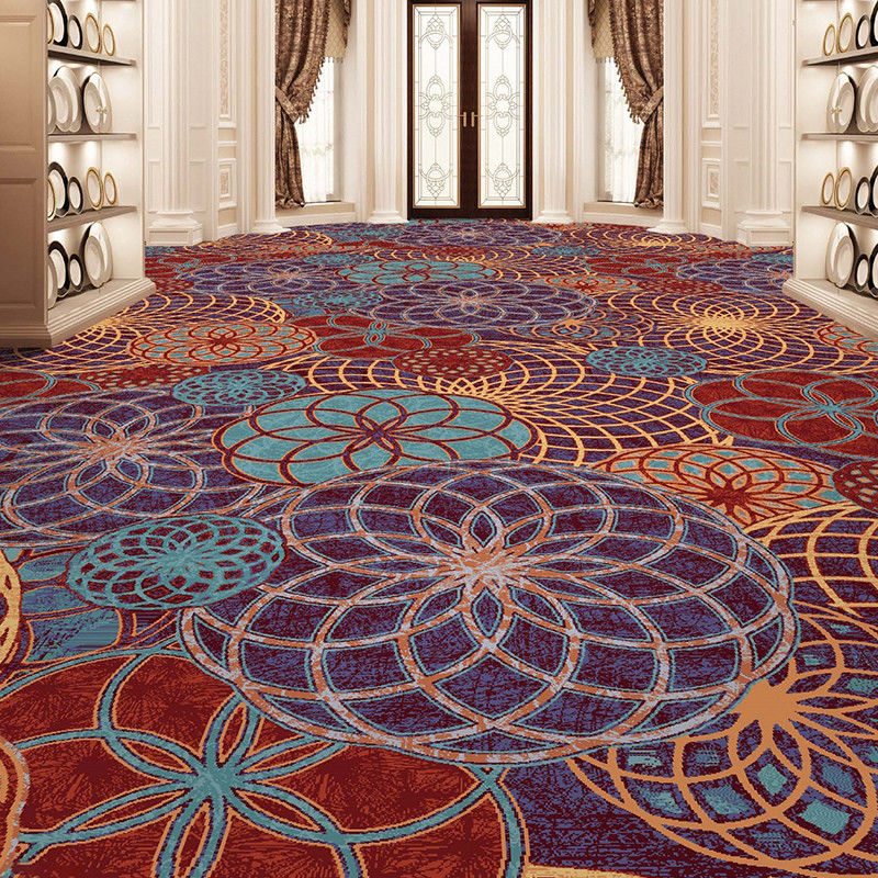 Tappeto di lana commerciale per hotel 5 stelle Moderno design Hotel di lusso Tappeto a rotoli